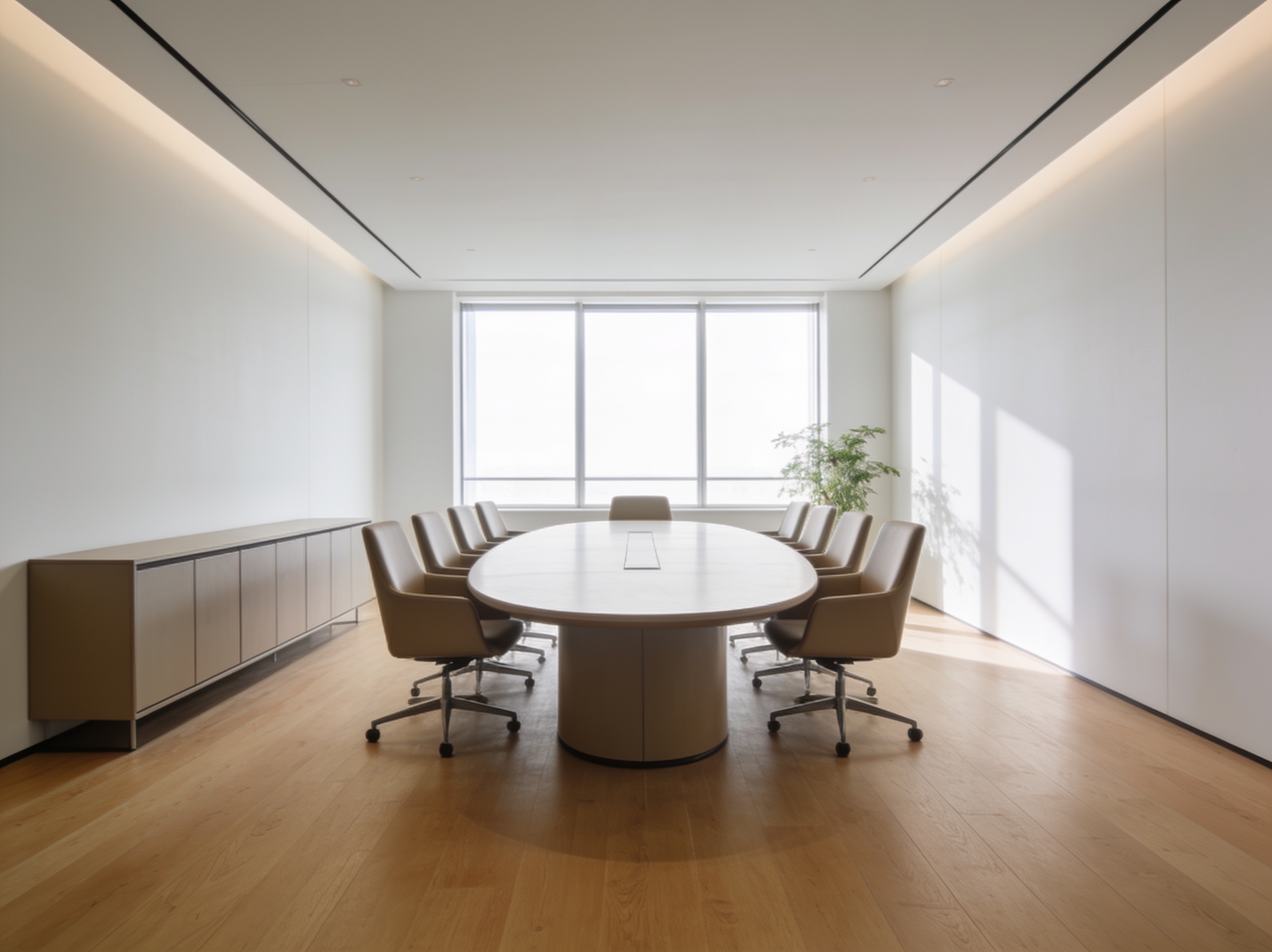 Sala de reuniones equipada