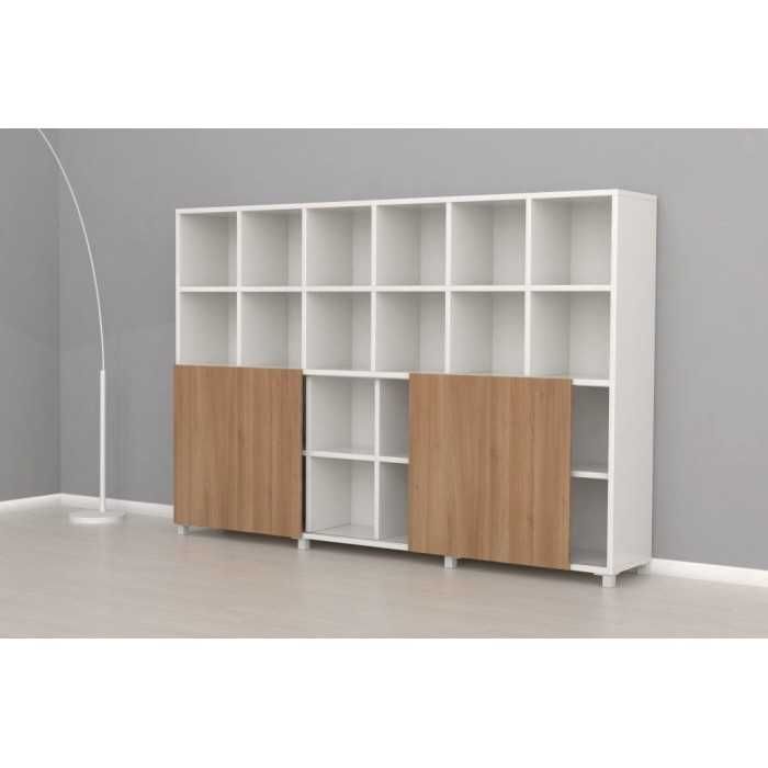 Estantería de celdas 24 huecos y 2 puertas correderas