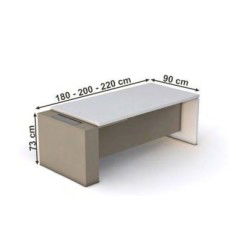 Mesa de despacho SERIE G3.2 lateral derecho ancho de Jgorbe