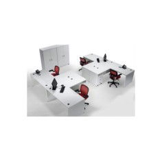 Mesa de oficina EURO 2000 con ala de Euromof Mesa de oficina EURO 2000 con ala de Euromof