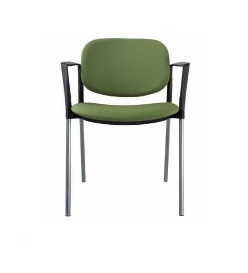 Silla modelo Step tapizada con brazos Silla modelo Step tapizada con brazos