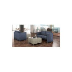 Sillón sala de espera SF3 de 2 plazas tapizado