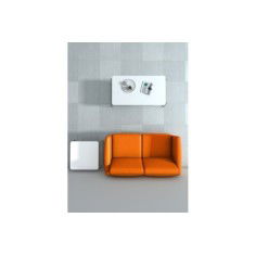 Sillón sala de espera SF3 de 2 plazas tapizado