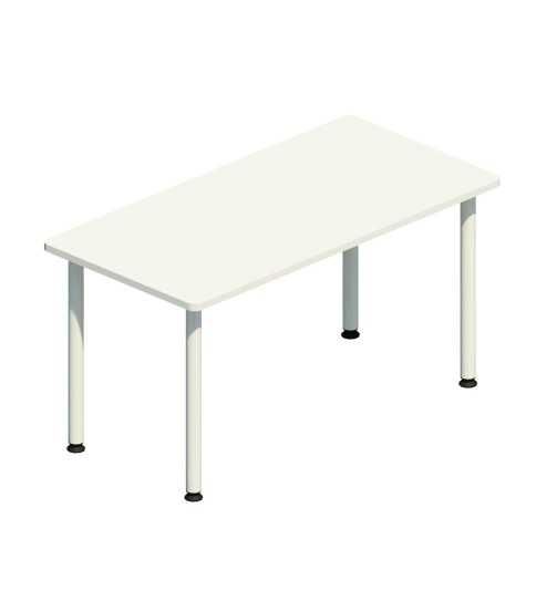 Mesa polivalente rectangular pata fija 140 x 70 cm Mesa polivalente rectangular pata fija 140 x 70 cm