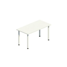 Mesa polivalente rectangular pata fija 140 x 70 cm