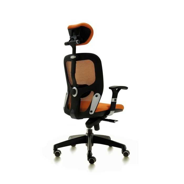 Silla de oficina ergonómica BOSTON con cabecero de Euromof