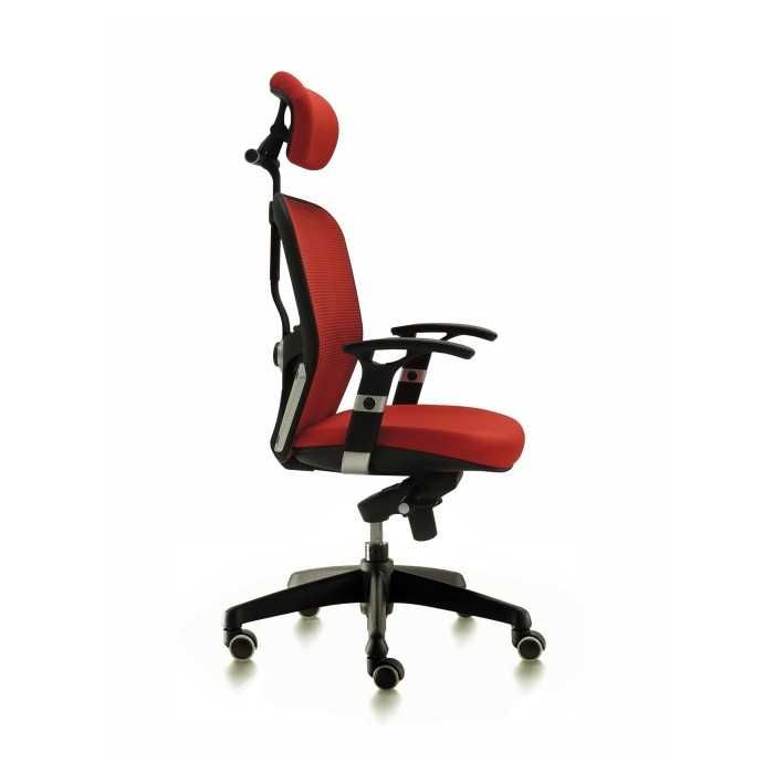 Silla de oficina ergonómica BOSTON con cabecero de Euromof