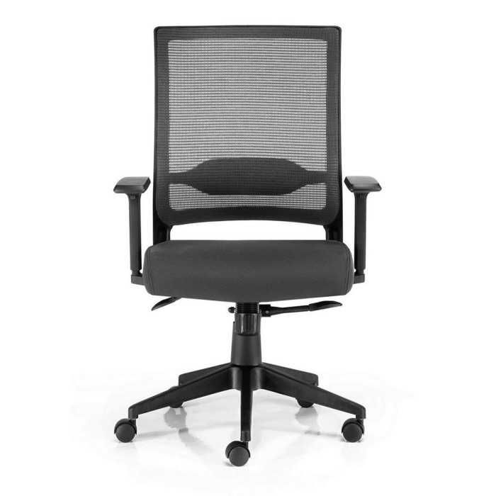 Silla de oficina SIDNEY de Euromof negra Silla de oficina SIDNEY de Euromof negra