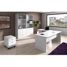 Mesa + ala izquierda  SERIE COLOR varios colores y medidas