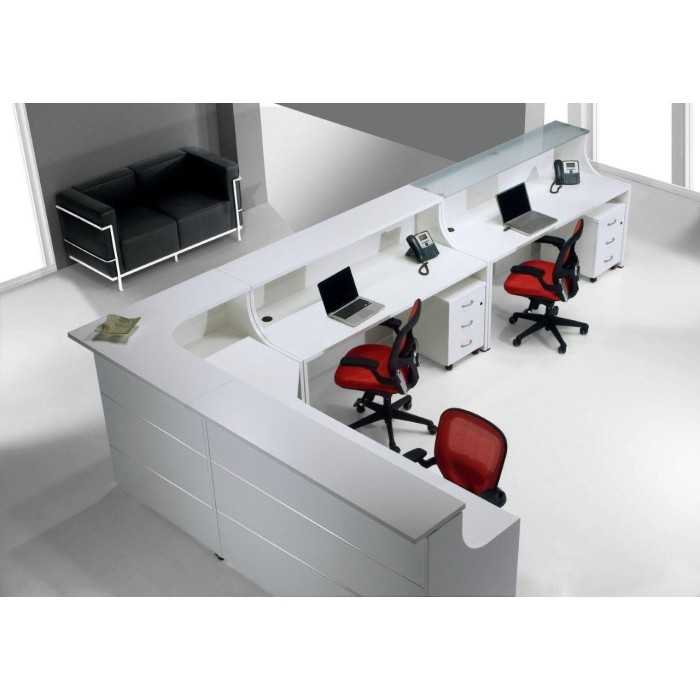 Mostrador recepción curvo Serie EURO Mostrador recepción curvo Serie EURO