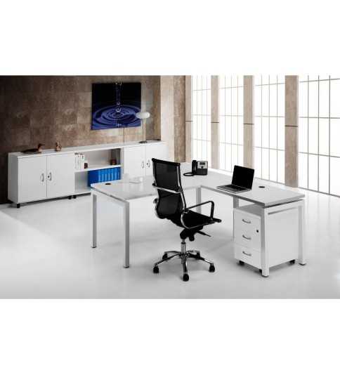 Mesa de oficina GRECIA con ala Mesa de oficina GRECIA con ala