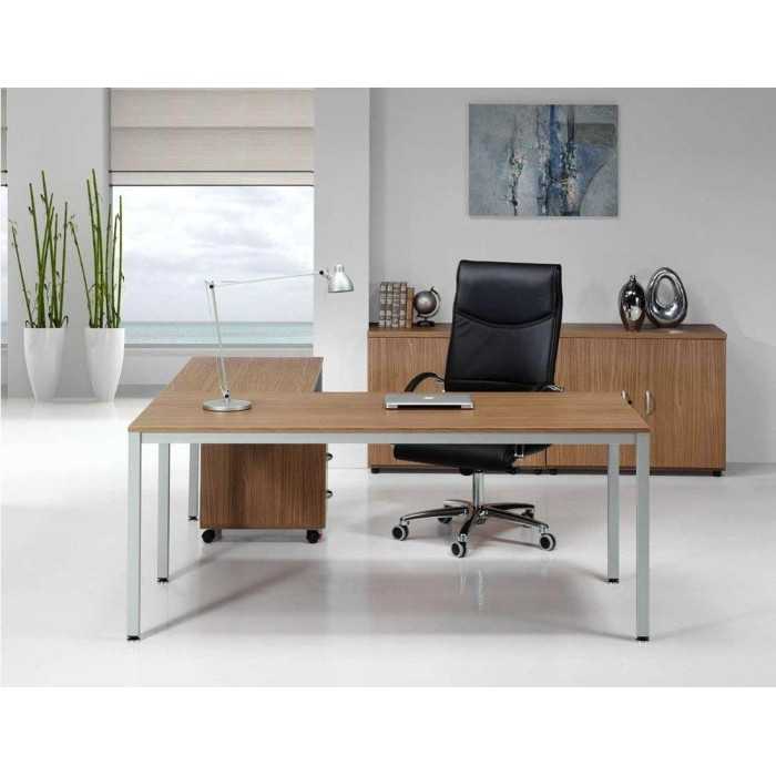 Mesa recta Euro 5100 + ala  Mesa recta Euro 5100 + ala