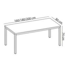 Mesa recta Euro 5100 + ala 