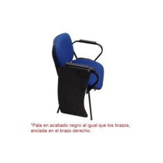 Silla Aries tapizada con pala trona