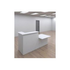 Conjunto mostrador BASIC derecha + movilidad reducida 220 x 100 cm