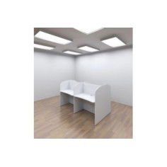 Call center para oficina de 4 puestos de trabajo enfrentados 2 y 2