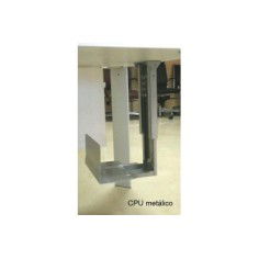 Call center lineal con 3 puestos de trabajo en madera con pasacables