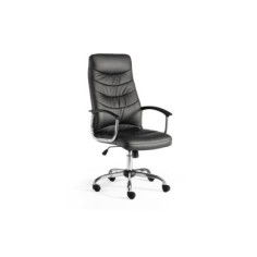 Sillón de oficina SEGOVIA, respaldo alto, gran acolchado, brazos fijos Sillón de oficina SEGOVIA, respaldo alto, gran acolchado, brazos fijos