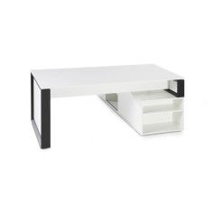 Mesa de despacho OMEGA con armario auxiliar lado izquierdo