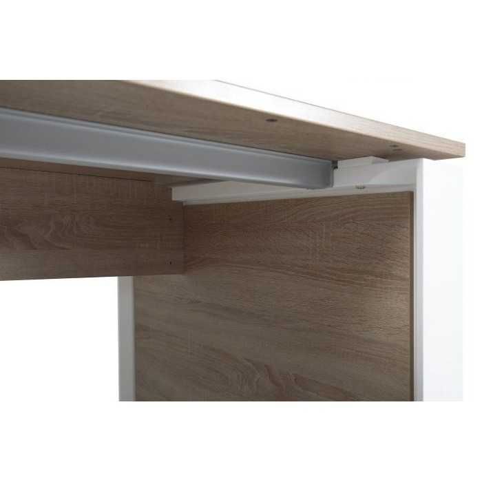 Mesa de despacho OMEGA con armario auxiliar lado izquierdo