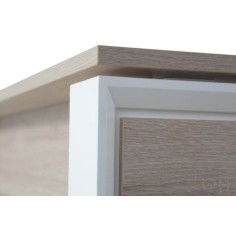 Mesa de despacho OMEGA con armario auxiliar lado izquierdo