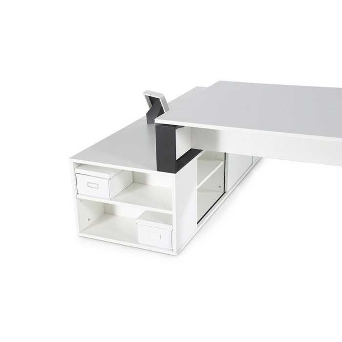 Mesa de despacho OMEGA con armario auxiliar lado derecho Mesa de despacho OMEGA con armario auxiliar lado derecho