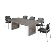 Mesa de reunión 220 rectangular serie OMEGA Mesa de reunión 220 rectangular serie OMEGA