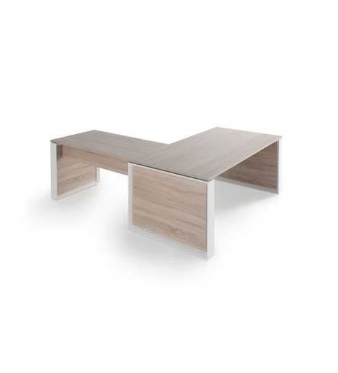 Mesa de despacho OMEGA con ala Mesa de despacho OMEGA con ala