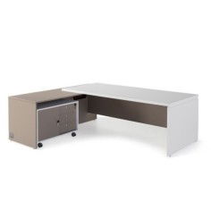 Mesa de despacho SERIE G3.3 lateral ancho con ala izquierda de Jgorbe