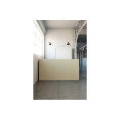 Mostrador de recepción individual ZETA, con pasacables