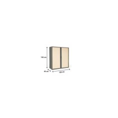 Armario de metal con persiana Altura 145 cm Ancho 80-100 ó 120 cm para oficina Armario de metal con persiana Altura 145 cm Ancho 80-100 ó 120 cm para oficina