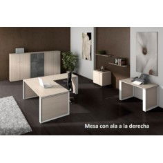 Mesa de despacho OMEGA con ala