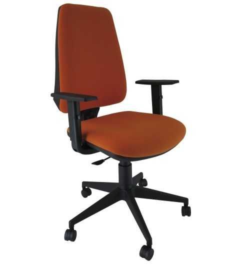 Silla ergonómica de oficina modelo EQUIS de Vincolo, con brazos, contacto permanente Silla ergonómica de oficina modelo EQUIS de Vincolo, con brazos, contacto permanente
