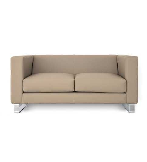 Sofá para salas de espera DEVOR, acolchado y tapizado, 2 plazas Sofá para salas de espera DEVOR, acolchado y tapizado, 2 plazas