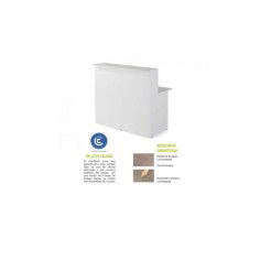 Mostrador recepción BASIC recto, color blanco, ancho 120 cm Mostrador recepción BASIC recto, color blanco, ancho 120 cm