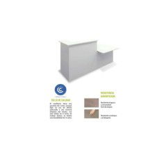 Conjunto mostrador BASIC derecha + movilidad reducida 220 x 100 cm