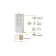 Armario Alto con puertas bajas Serie Color