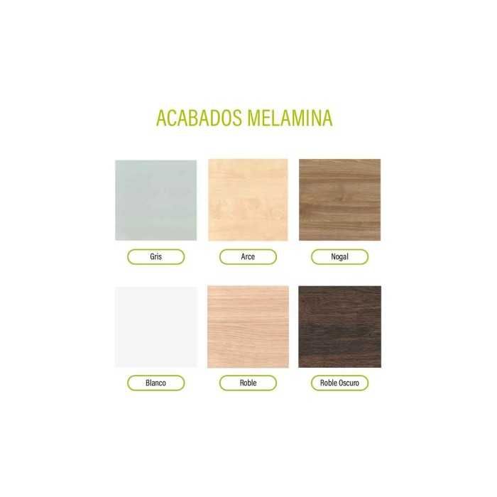 Mesa reuniones Zafiro doble rectangular panel ancho 300 o 400 cm