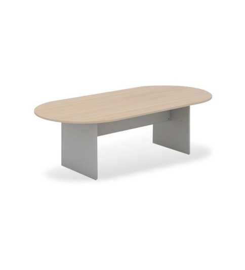 Mesa de reunión  serie TINA, medida 250 x 120 cm, forma ovalada Mesa de reunión  serie TINA, medida 250 x 120 cm, forma ovalada