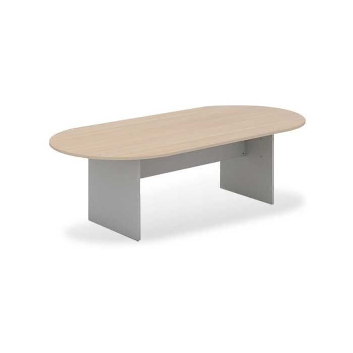 Mesa de reunión  serie TINA, medida 250 x 120 cm, forma ovalada