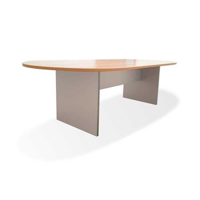 Mesa de reunión  serie TINA, medida 250 x 120 cm, forma ovalada