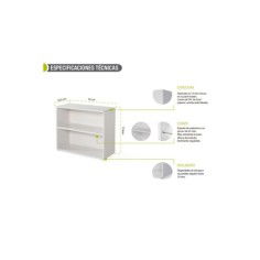 Despacho de oficina completo composición 2