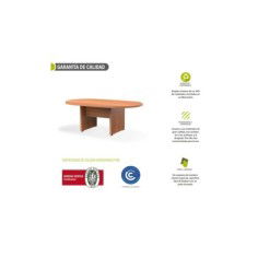 Mesa de reunión, KARINA, ovalada, medida 250x120 cm Mesa de reunión, KARINA, ovalada, medida 250x120 cm
