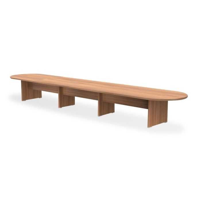 Mesa reunión KARINA, ovala, medida 600x120 cm