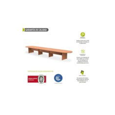 Mesa reunión KARINA, ovala, medida 600x120 cm Mesa reunión KARINA, ovala, medida 600x120 cm