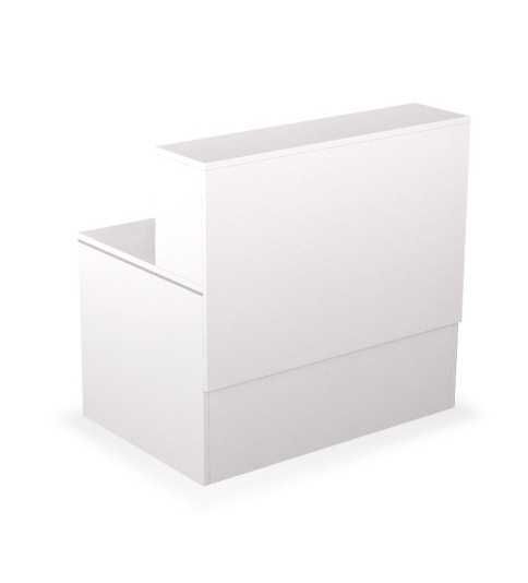 Mostrador de recepción compuesto por mesa y sobremostrador 80 cm Tekno Mostrador de recepción compuesto por mesa y sobremostrador 80 cm Tekno