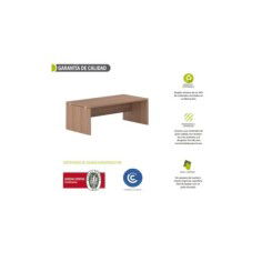 Mesa de despacho KARINA, recta, gran grosor, alta calidad