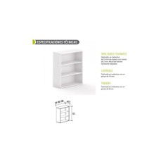 Armario de oficina medio serie OH Office