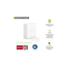 Armario de oficina medio con puertas serie OH Office