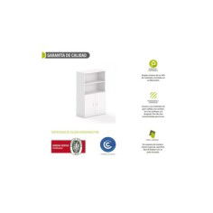 Armario de oficina medio con puertas bajas serie OH Office